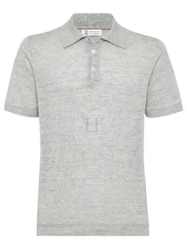 Short Sleeve Polo Shirt White - BRUNELLO CUCINELLI - BALAAN 2