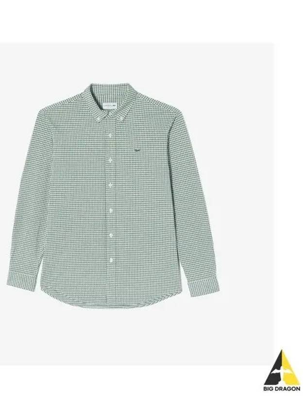 men jersey shirt green - LACOSTE - BALAAN 1