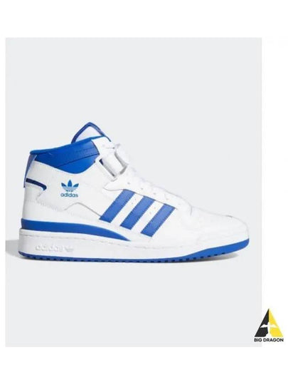 Forum Mid-Top Sneakers White Royal - ADIDAS - BALAAN 2