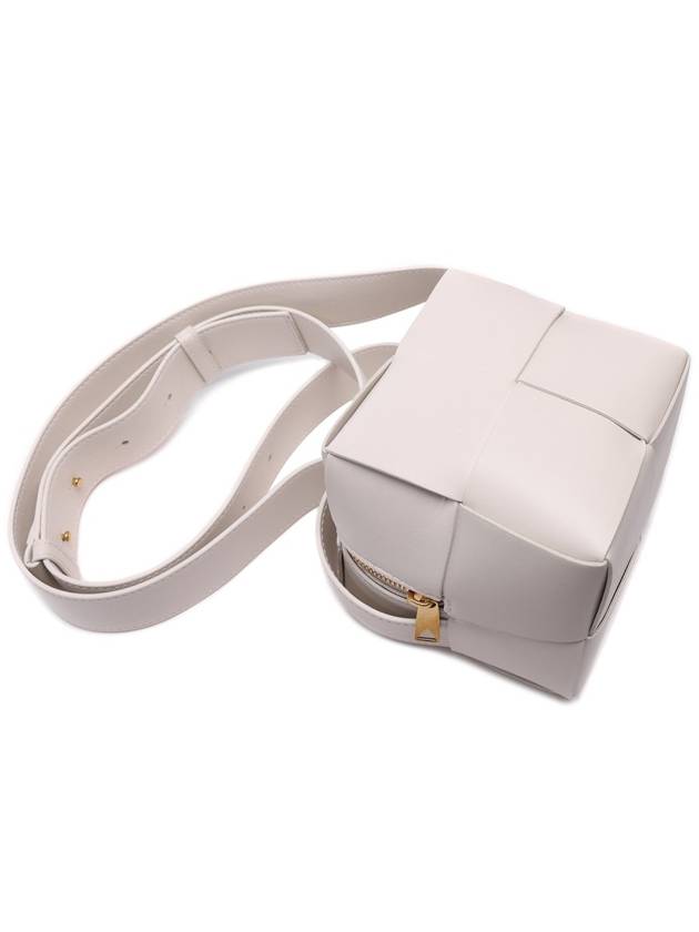 Cube Mini Cross Bag White - BOTTEGA VENETA - BALAAN 6