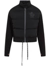 Padded zip up jacket black - MONCLER - BALAAN 3