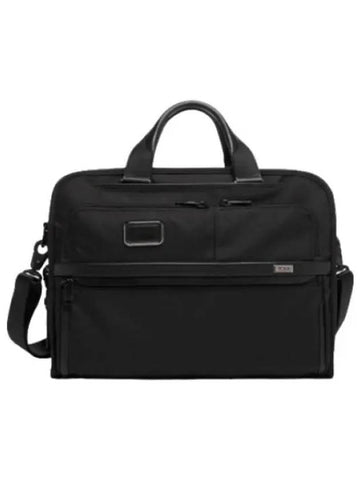 Alpha Organizer Portfolio Briefcase Black Bag Brief Case - TUMI - BALAAN 1