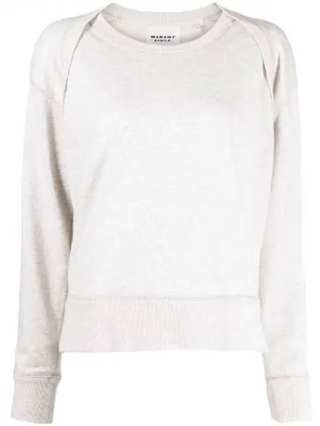 MAZALIA Cotton Sweatshirt 270425 - ISABEL MARANT ETOILE - BALAAN 1