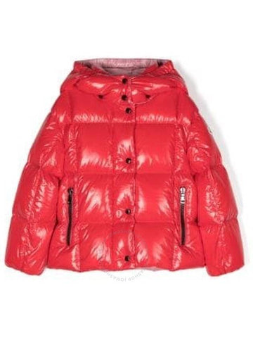 Scarlet Parana Hooded Padded Jacket Size 4 - MONCLER - BALAAN 1