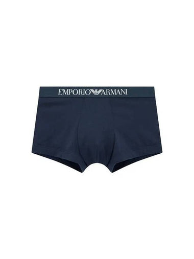 UNDERWEAR Men s Logo Banding Solid Cotton Drose Marine 270367 - EMPORIO ARMANI - BALAAN 1