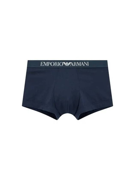 UNDERWEAR 8th Anniversary Last Armani 9 7 8 Men s Logo Banding Solid Cotton Drose Marine 270367 - EMPORIO ARMANI - BALAAN 1