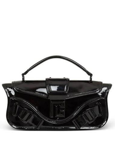 Blaze Patent Leather Clutch BN0AE850LVRL - BALMAIN - BALAAN 1