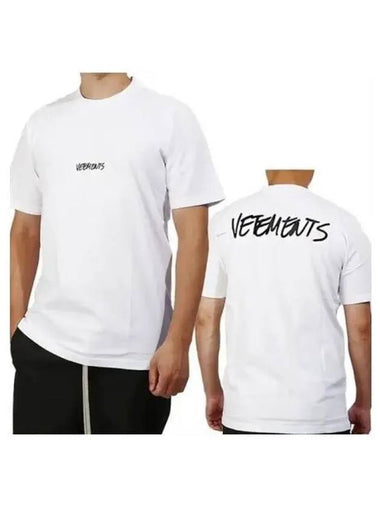 Logo short sleeve t shirt 270895 - VETEMENTS - BALAAN 1