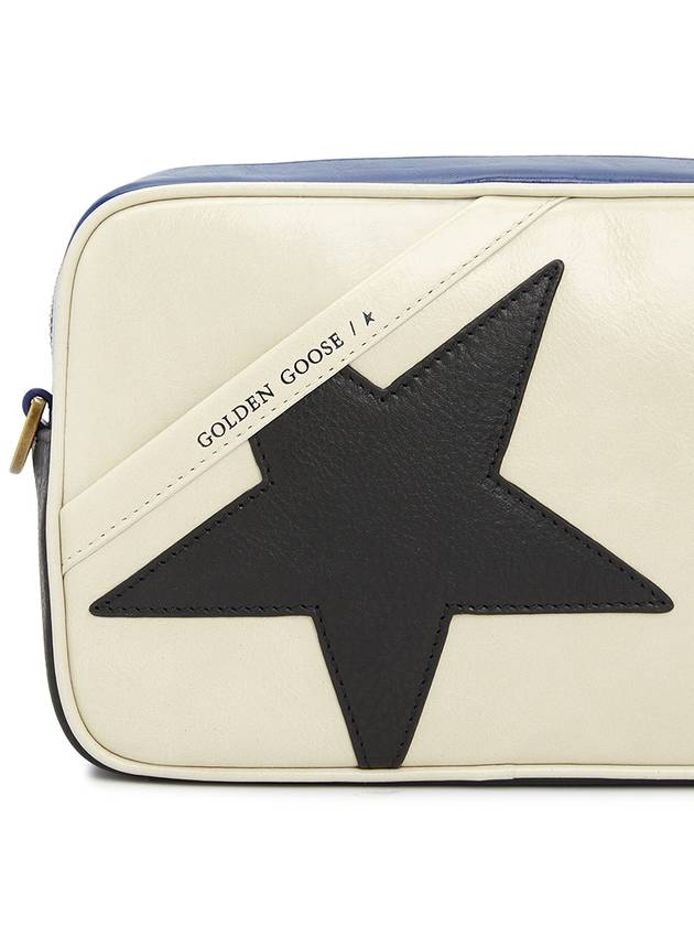 Star Large Leather Cross Bag Ivory - GOLDEN GOOSE - BALAAN 9