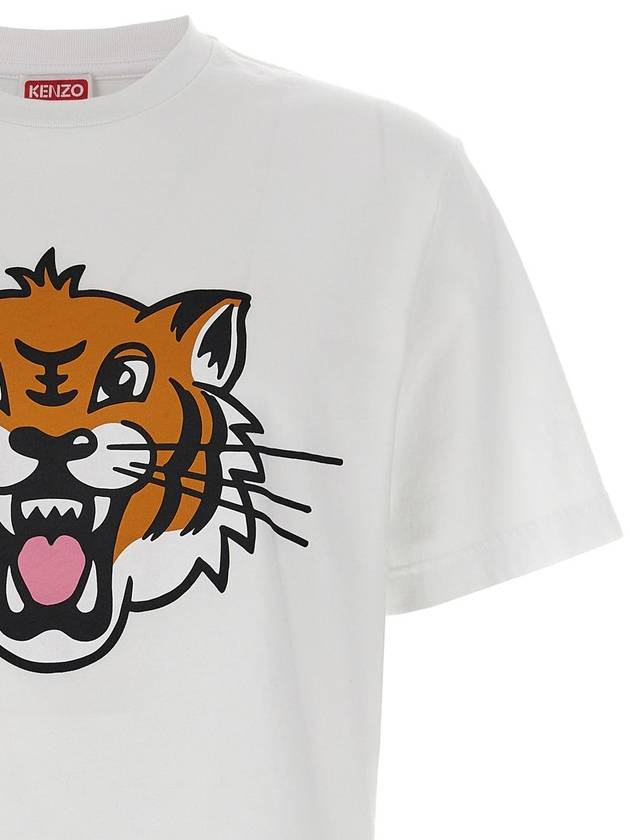 Kenzo 'Happy Tiger' T-Shirt - KENZO - BALAAN 3