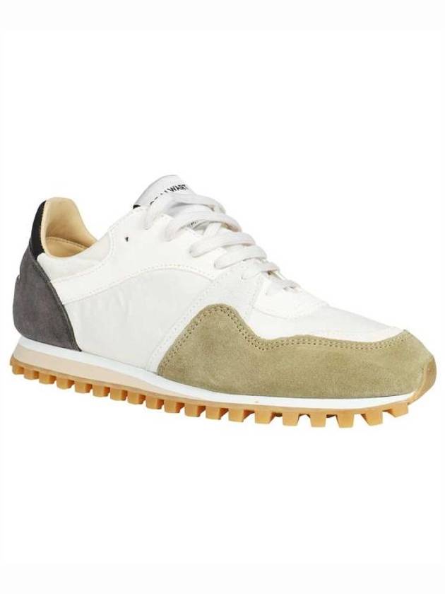 Marathon Trail Mix  Low Top Sneakers Olive - SPALWART - BALAAN 5