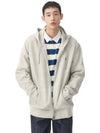 Double knit full zip hoodie gray - POLO RALPH LAUREN - BALAAN 2