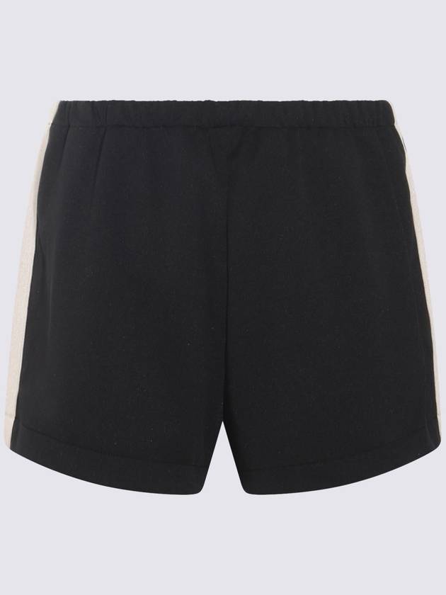 Short Pants PWCL005S24FAB0011003 Black - PALM ANGELS - BALAAN 3