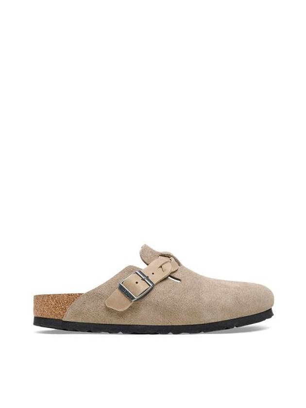 Boston Suede Mule Taupe - BIRKENSTOCK - BALAAN 2