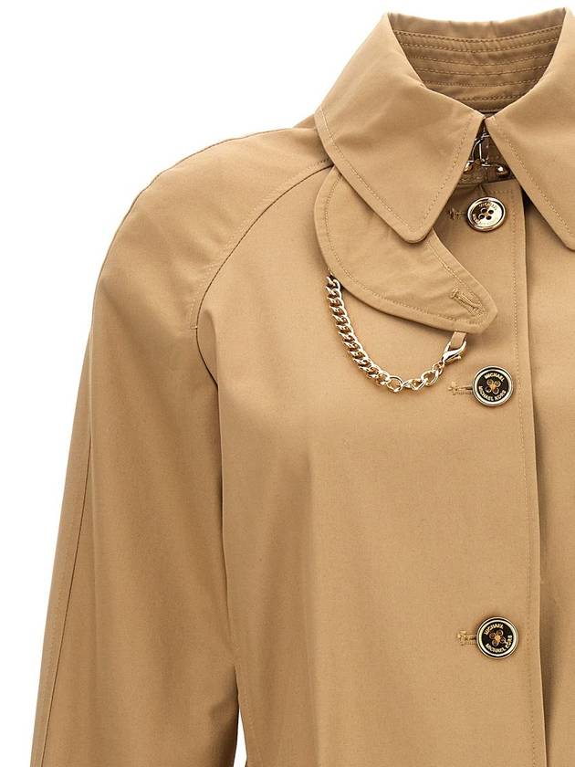 Trench Coat MS320ARDTY250 Beige - MICHAEL KORS - BALAAN 4