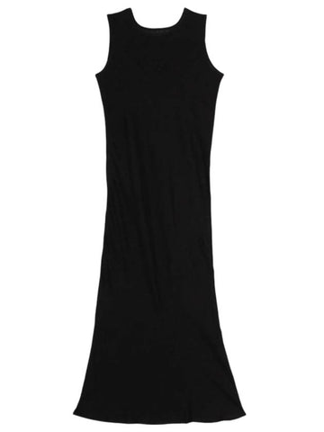 Dydine Heart Tank Long Dress Black - BASERANGE - BALAAN 1