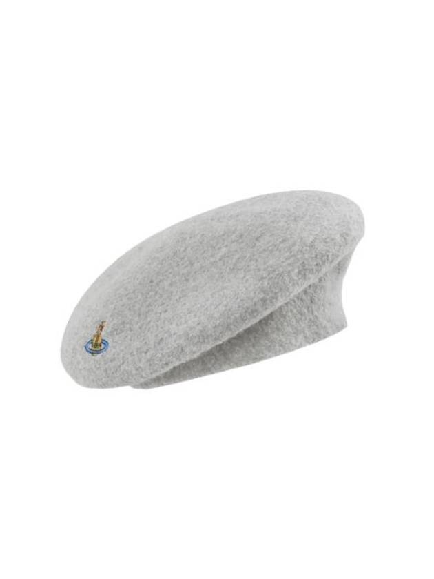 ORB Logo Beret Grey - VIVIENNE WESTWOOD - BALAAN 2