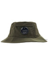 Chrome R Lens Bucket Hat Green - CP COMPANY - BALAAN 3