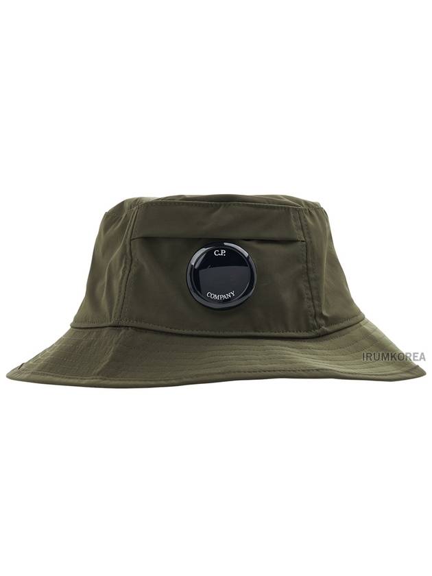 Chrome R Lens Bucket Hat Green - CP COMPANY - BALAAN 3