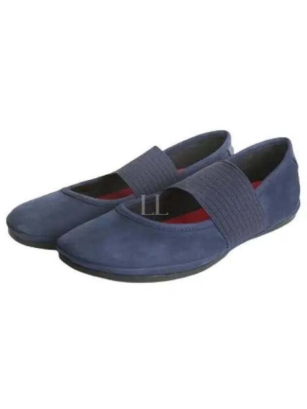 Right Nina Ballerina Flats Blue - CAMPER - BALAAN 2