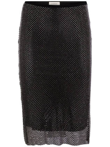 ZINNIA - Tulle skirt with rhinestones - MAX MARA SPORTMAX - BALAAN 1