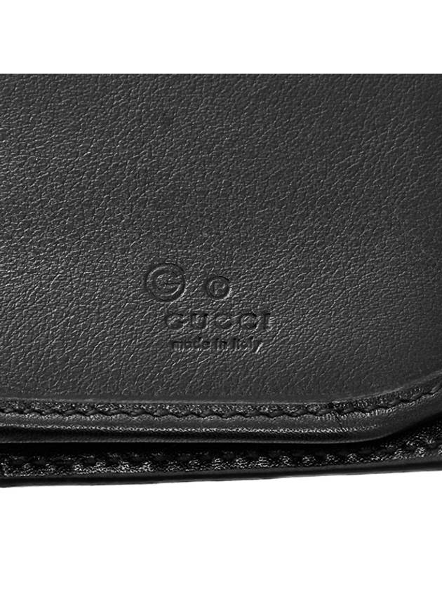 Micro GG Ssima Long Wallet Black - GUCCI - BALAAN 7