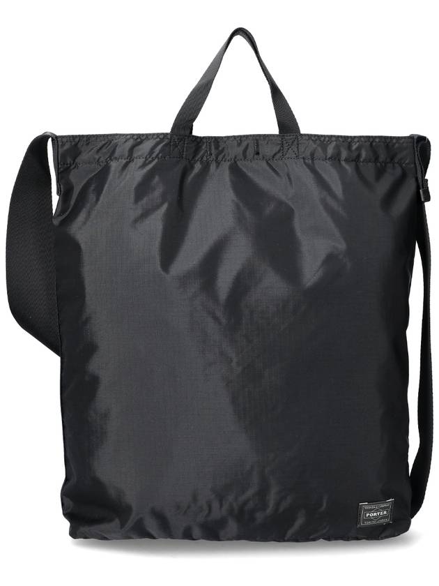 Flex 2 Way Shoulder Bag Black - PORTER YOSHIDA - BALAAN 2