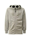 CP Company Diagonal Raised Fleece Hooded Zip Up 17CMSS028A 005086W M94 - CP COMPANY - BALAAN 2