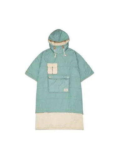 KODAK Apparel padded poncho MINT GREEN - KODO - BALAAN 1