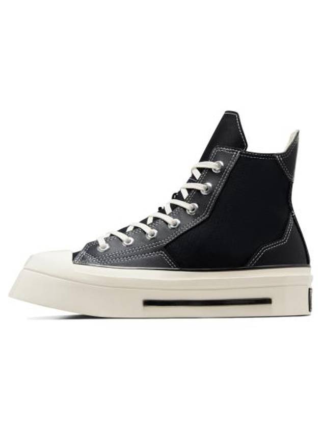 Chuck 70 De Luxe Square High Top Sneakers Black - CONVERSE - BALAAN 3