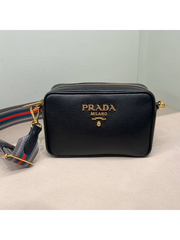 Vitello Phoenix Cross Bag Black - PRADA - BALAAN 2