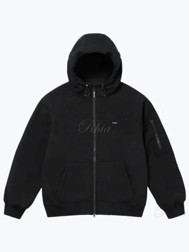 Windstopper sweatshirt top hooded zip up men s outer jacket FW23SW11 black - SUPREME - BALAAN 1