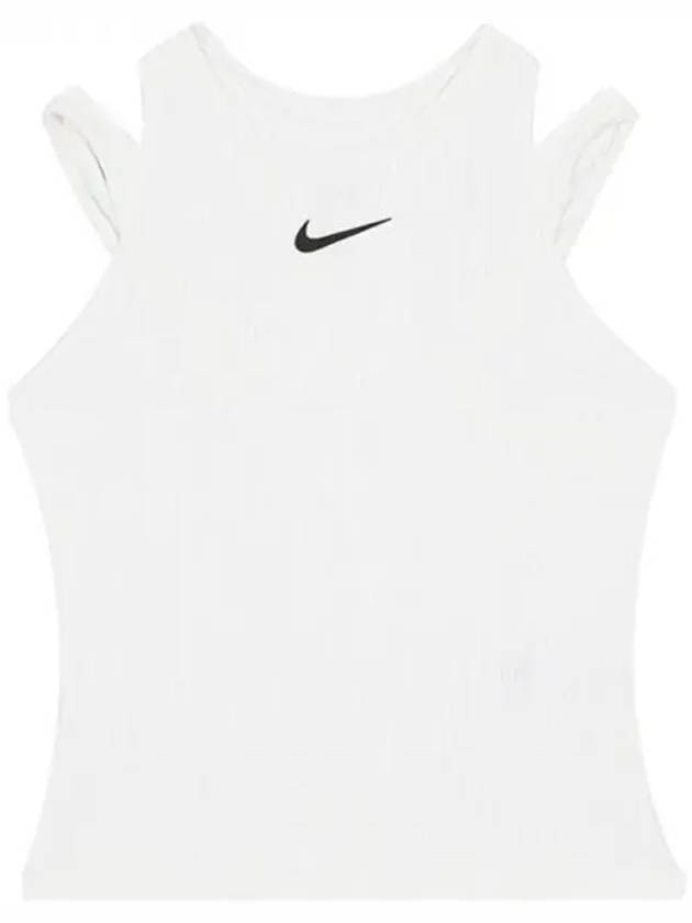 Genuine W Court Slam Dry Fit Tennis Tank Top FD5657 100 - NIKE - BALAAN 2