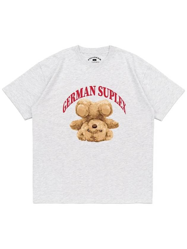 SUPLEX BEAR T SHIRTS LIGHT MELANGE - POLYGRAM - BALAAN 3