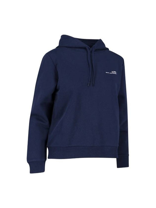 Item Logo Print Hooded Top Navy - A.P.C. - BALAAN 2