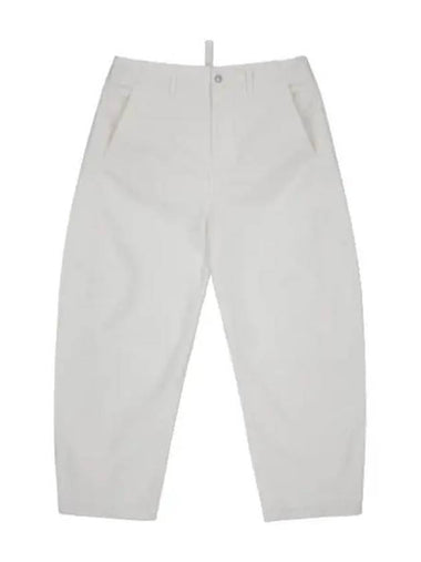 Ackerman Curve Leg Denim Pants OPIC White - STUDIO NICHOLSON - BALAAN 1