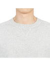 Men's Crew Neck Classic Wool Knit Top Grey - THEORY - BALAAN 7