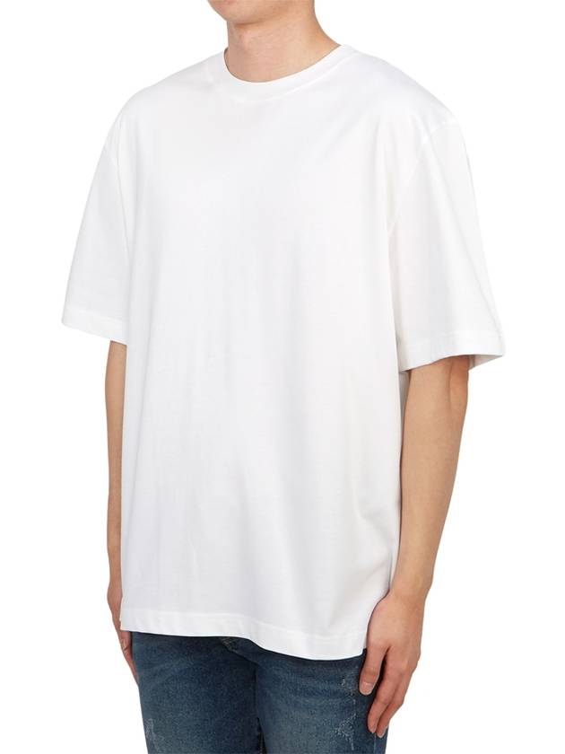 Men's short sleeve t-shirt LAY SNM 1066 OPTIC WHITE - STUDIO NICHOLSON - BALAAN 2