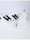 Bouncing Leather Low Top Sneakers Blanc - HERMES - BALAAN 4