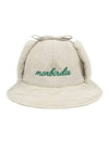 Earmuffs Padded Bucket Hat IVORY - MONBIRDIE GOLF - BALAAN 8