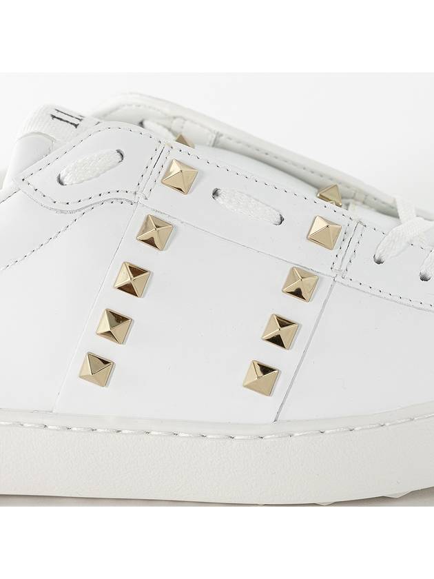 Rockstud Untitled Leather Sneakers 1Y0S0931 BHS - VALENTINO - BALAAN 5