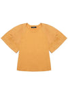 Livorno cotton t shirt orange 007 - MAX MARA - BALAAN 1