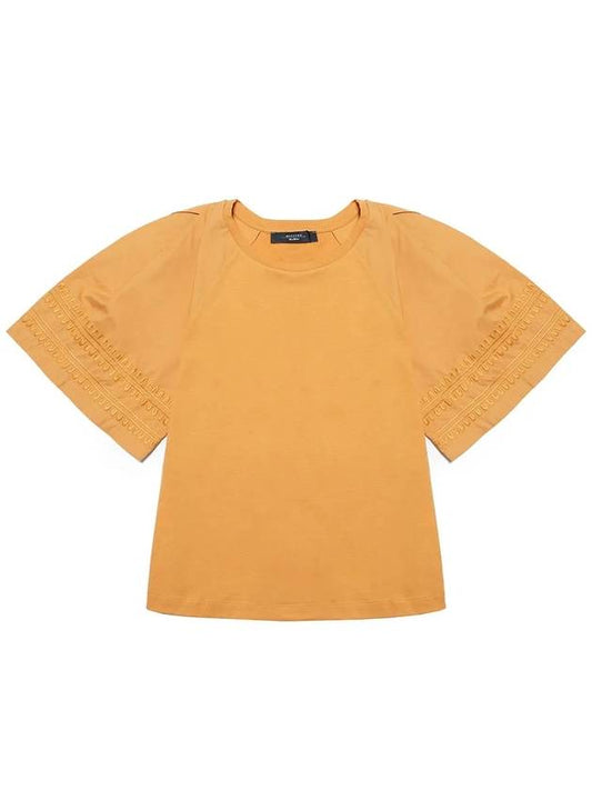 Livorno cotton t shirt orange 007 - MAX MARA - BALAAN 1