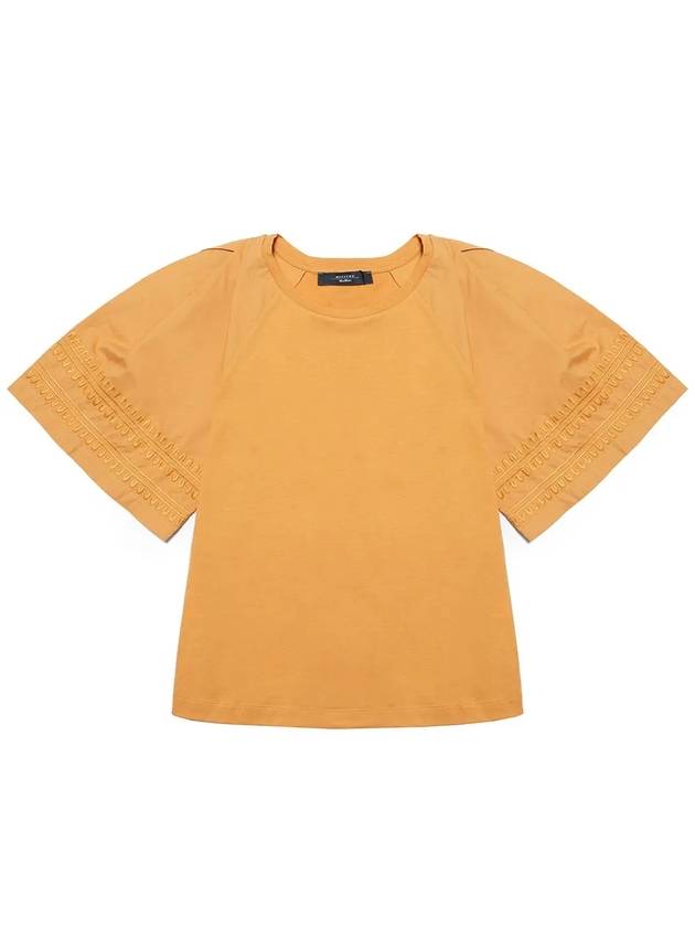 Livorno cotton t shirt orange 007 - MAX MARA - BALAAN 1