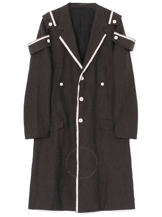 contrast trim coat HSJ14318 - YOHJI YAMAMOTO - BALAAN 2