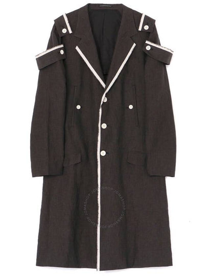 contrast trim coat HSJ14318 - YOHJI YAMAMOTO - BALAAN 2