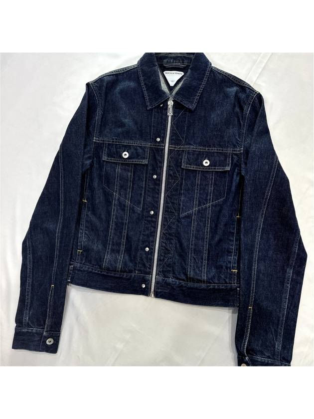 48 BV men s stitched denim trucker jacket - BOTTEGA VENETA - BALAAN 5