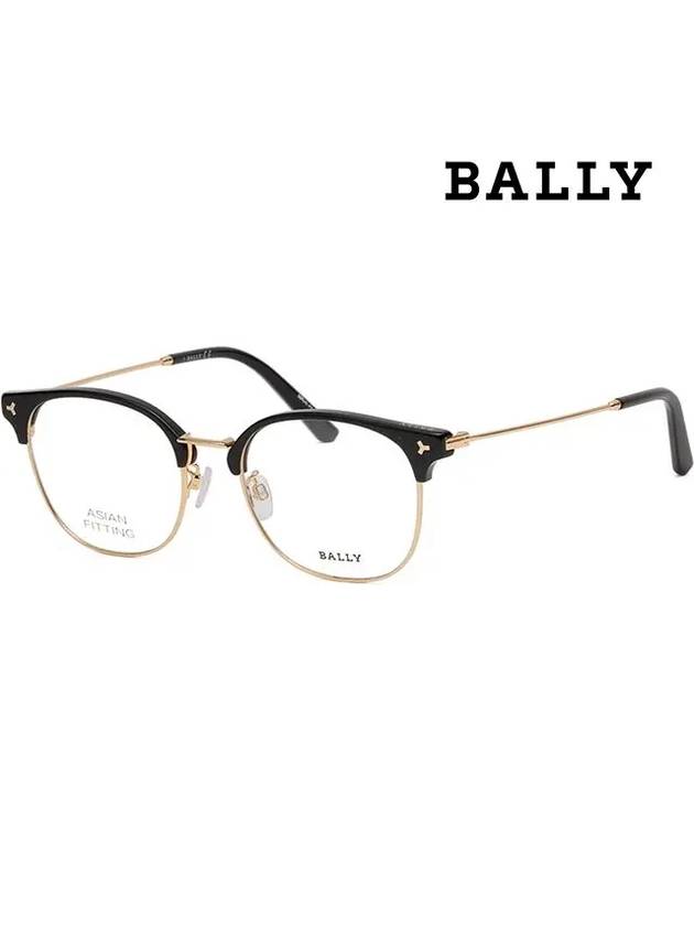 Glasses Frame BY5038D 005 Classic Hageum Frame Asian Fit Half Horn Frame - BALLY - BALAAN 1