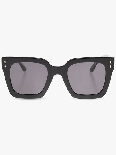 Isabel Marant Sunglasses With Logo, Women's, Black - ISABEL MARANT - BALAAN 1