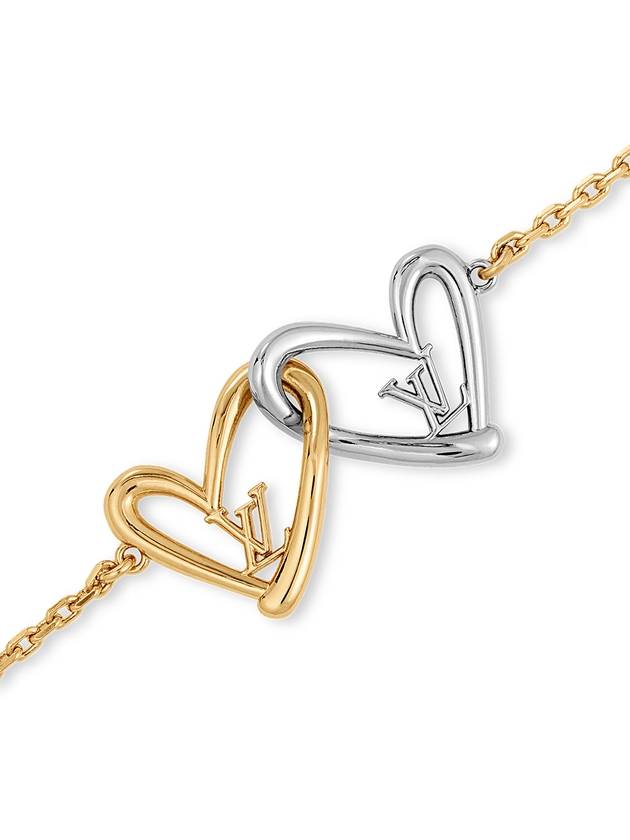 Fall In Love Heart Bracelet Gold - LOUIS VUITTON - BALAAN 4